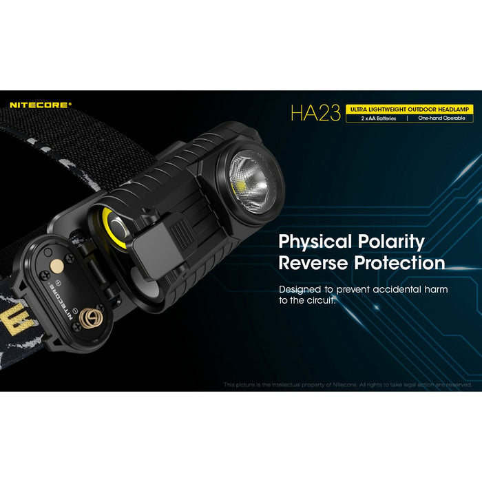 NITECORE HA23 | LED HODELYKT - Arbeidslysno