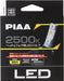 HB3/HB4/HIR1/HIR2 | PIAA LED Kit 2500K - Arbeidslys.no
