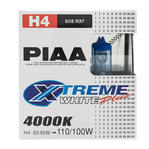 H4 | PIAA Xtreme White Plus - Arbeidslysno