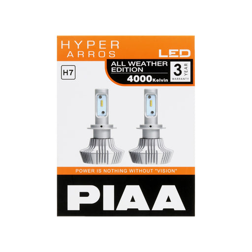 H7 | PIAA Hyper Arros LED 4000K - Arbeidslysno