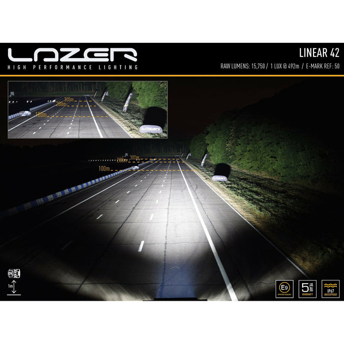 Lazer Linear 42 LED - Arbeidslysno