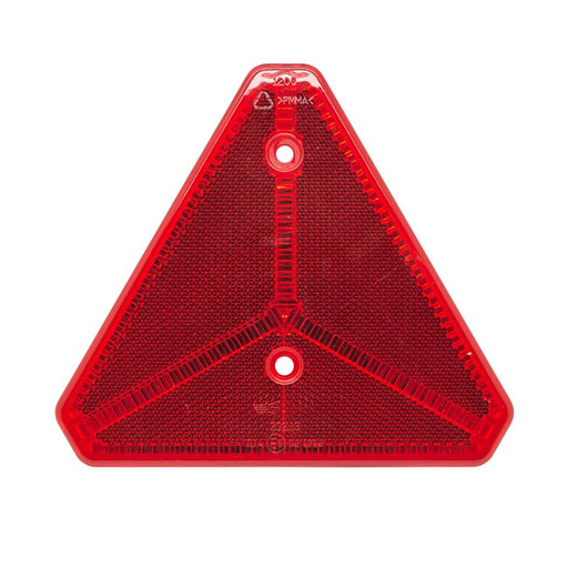 SIM 3013 Rød trekantrefleks for tilhengere og campingvogner.